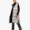 Gilet matelassé long Hooded Gilet matelassé long Hooded
