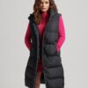 Gilet matelassé long Hooded Gilet matelassé long Hooded