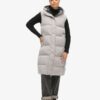 Gilet matelassé long Hooded Gilet matelassé long Hooded