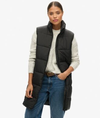 Gilet quilted long