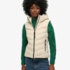 Gilet rembourré en microfibre Hooded Gilet rembourré en microfibre Hooded