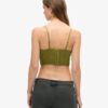 Haut corset en satin et dentelle Haut corset en satin et dentelle