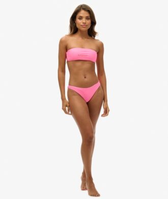 Haut de bikini bandeau à logo
