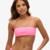 Haut de bikini bandeau à logo Haut de bikini bandeau à logo