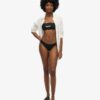 Haut de bikini bandeau à logo Haut de bikini bandeau à logo