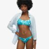 Haut de bikini bralette imprimé