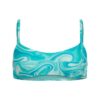Haut de bikini bralette imprimé