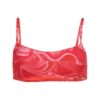 Haut de bikini bralette imprimé