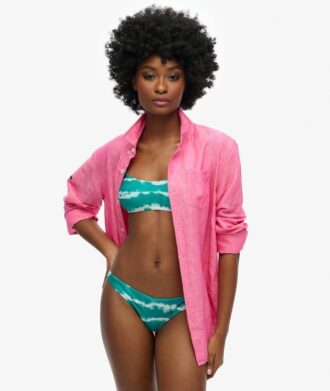 Haut de bikini tie-dye recyclé