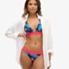 Haut de bikini triangle avec logo Haut de bikini triangle avec logo