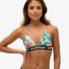 Haut de bikini triangle avec logo Haut de bikini triangle avec logo
