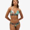 Haut de bikini triangle avec logo Haut de bikini triangle avec logo