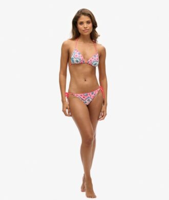 Haut de bikini triangle à ficelles