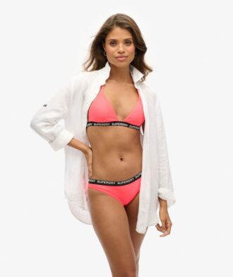 Haut de bikini triangle élastique