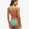 Haut de bikini triangle à rayures Haut de bikini triangle à rayures
