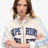 Haut de survêtement ample zippé avec appliques Athletic Essentials Haut de survêtement ample zippé avec appliques Athletic Essentials