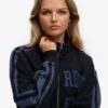 Haut de survêtement ample zippé avec appliques Athletic Essentials Haut de survêtement ample zippé avec appliques Athletic Essentials