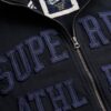 Haut de survêtement ample zippé avec appliques Athletic Essentials Haut de survêtement ample zippé avec appliques Athletic Essentials