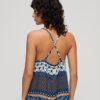 Haut en tissu tissé imprimé Haut en tissu tissé imprimé