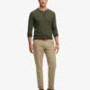Haut Henley en jersey à manches longues Haut Henley en jersey à manches longues