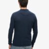 Haut Henley à manches longues style athlétique Vintage Haut Henley à manches longues style athlétique Vintage