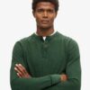 Haut Henley texturé Vintage Haut Henley texturé Vintage