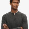 Haut Henley texturé Vintage Haut Henley texturé Vintage