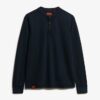 Haut Henley texturé Vintage Haut Henley texturé Vintage