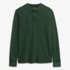 Haut Henley texturé Vintage Haut Henley texturé Vintage