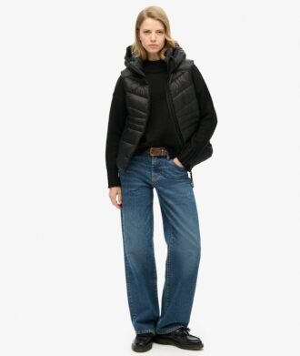 Hooded Fuji Quilted Gilet
