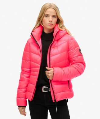 Hooded Quilted Padded Jacket