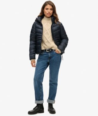 Hooded Quilted Padded Jacket