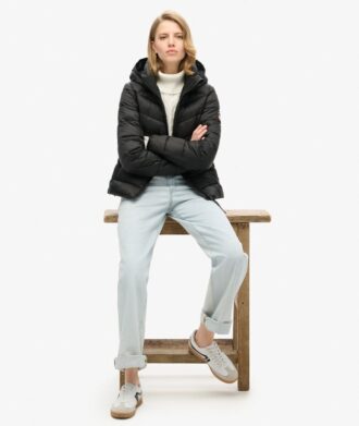 Hooded Quilted Padded Jacket