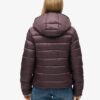 Hooded Quilted Padded Jacket Hooded Quilted Padded Jacket