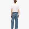 Jeans de charpentier en denim à taille mi-haute
