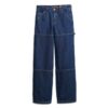 Jeans de charpentier en denim taille mi-haute en Organic Cotton Jeans de charpentier en denim taille mi-haute en Organic Cotton