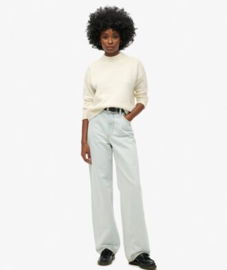 Jeans à jambes larges en Organic Cotton