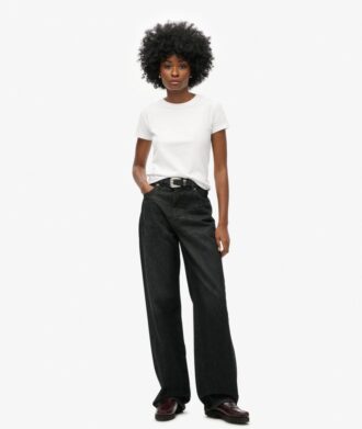 Jeans à jambes larges en Organic Cotton