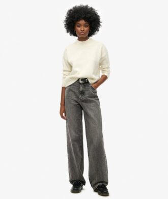 Jeans à jambes larges en Organic Cotton