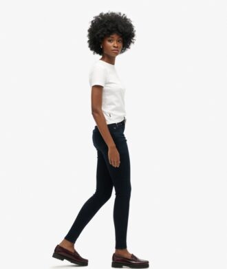Jeans skinny taille haute en Organic Cotton