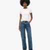 Jeans taille moyenne à coupe droite Jeans taille moyenne à coupe droite