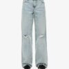Jeans taille moyenne à jambes larges Jeans taille moyenne à jambes larges