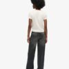 Jeans taille moyenne à jambes larges Jeans taille moyenne à jambes larges