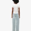 Jeans taille moyenne à jambes larges Jeans taille moyenne à jambes larges