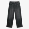 Jeans taille moyenne à jambes larges Jeans taille moyenne à jambes larges