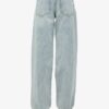 Jeans taille moyenne à jambes larges Jeans taille moyenne à jambes larges