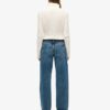 Jeans taille moyenne à jambes larges Jeans taille moyenne à jambes larges