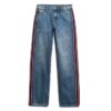 Jeans taille moyenne à jambes larges Jeans taille moyenne à jambes larges