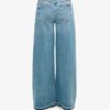 Jeans évasé à jambes larges et ourlet brut Jeans évasé à jambes larges et ourlet brut