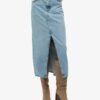 Jupe longue en denim fendue Jupe longue en denim fendue